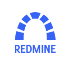 redmine logo with text - redmine under the logo