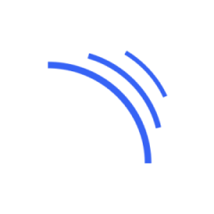 letters HB on the blue background